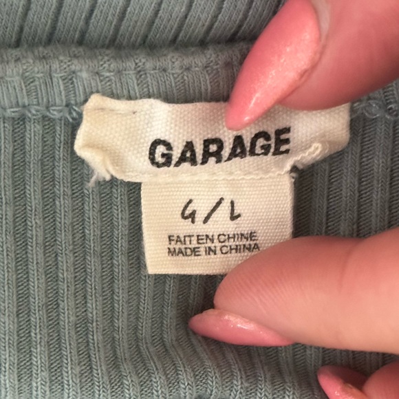 Garage Bungee Cami Crop Top - Picture 3 of 3